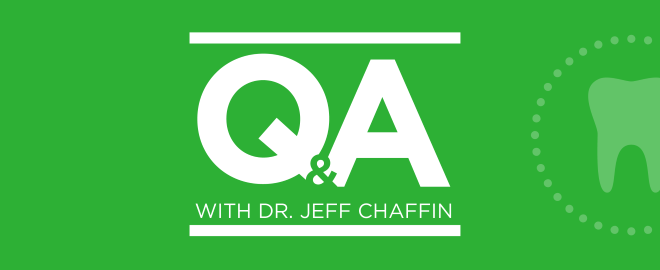 graphic of Q&A with Dr Jeff Chaffin