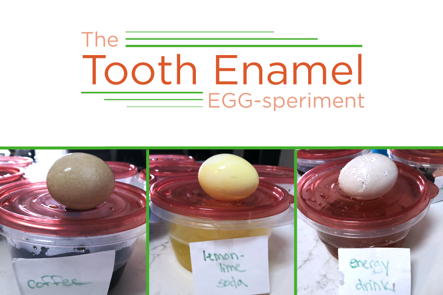What’s Staining Our Tooth Enamel? | The Tooth Enamel Egg-speriment [VIDEO]